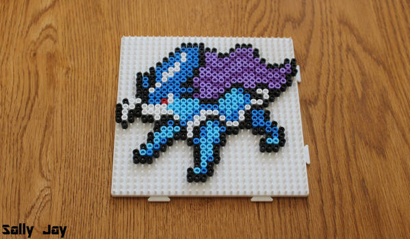 Suicune hama bead sprite