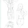 Naruto + Bleach Girls Sketch 2