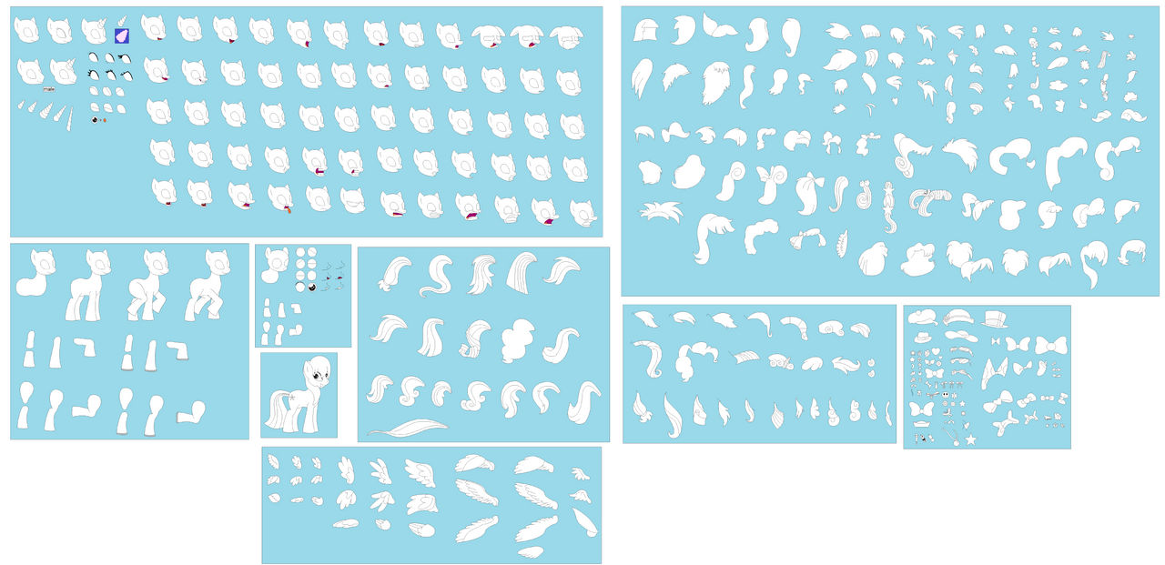 Character Builder Custom My Little Pony Builder by KphoriaART121 on