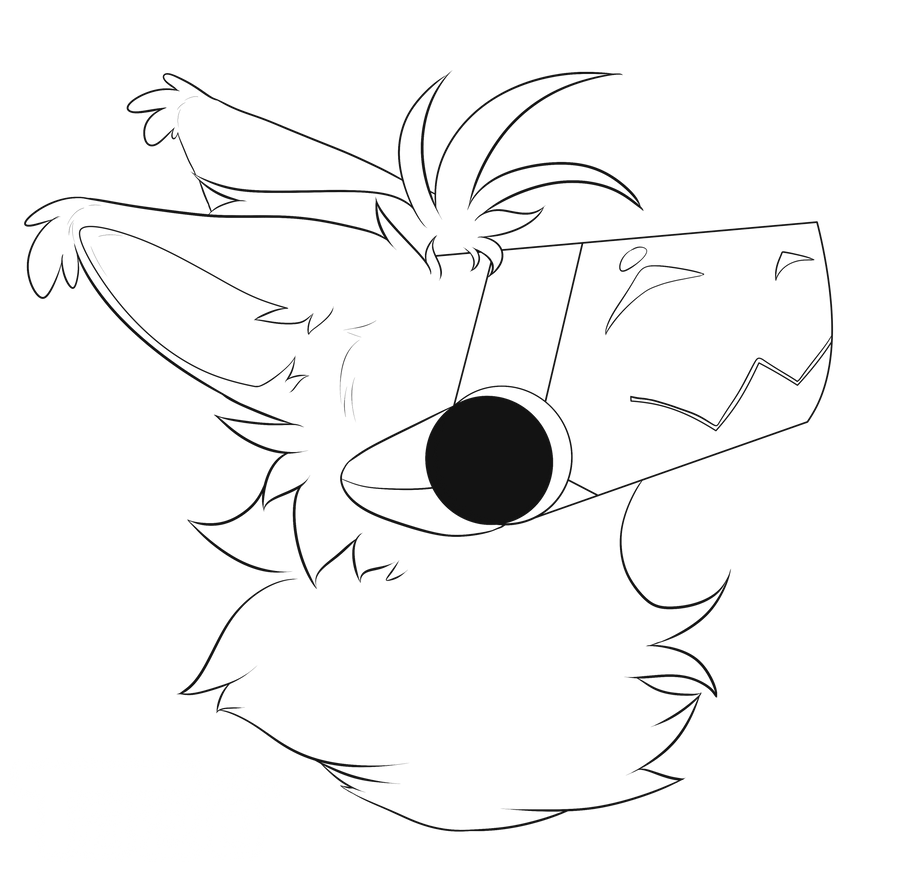 F2U Protogen head Base (redraw) by WhyMan-Artist on DeviantArt