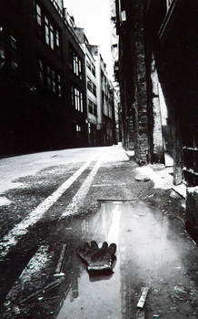 Back street in Soho, London