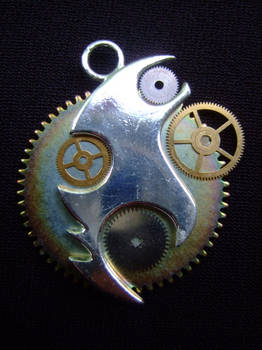 Steampunk Tribal-esque Pendant