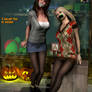 Sara and Dawn - A Halloween Special