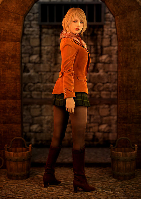 Ashley Graham from Resident Evil 4 : r/SF6Avatars