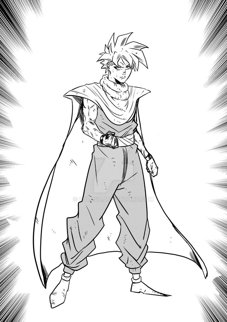 Gohan, Piccolo suit. by CULOso on DeviantArt