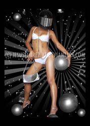 Space Girl - Purse Ad 2