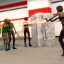 Superheroines Defeated and in Dire Trouble!