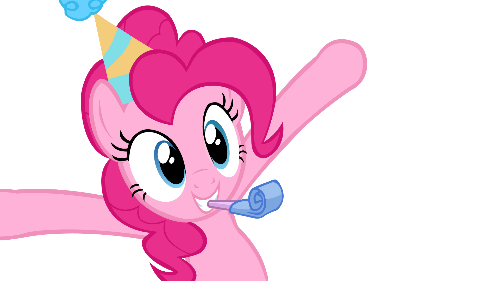 Pinkie Pie - Party Hat Vector