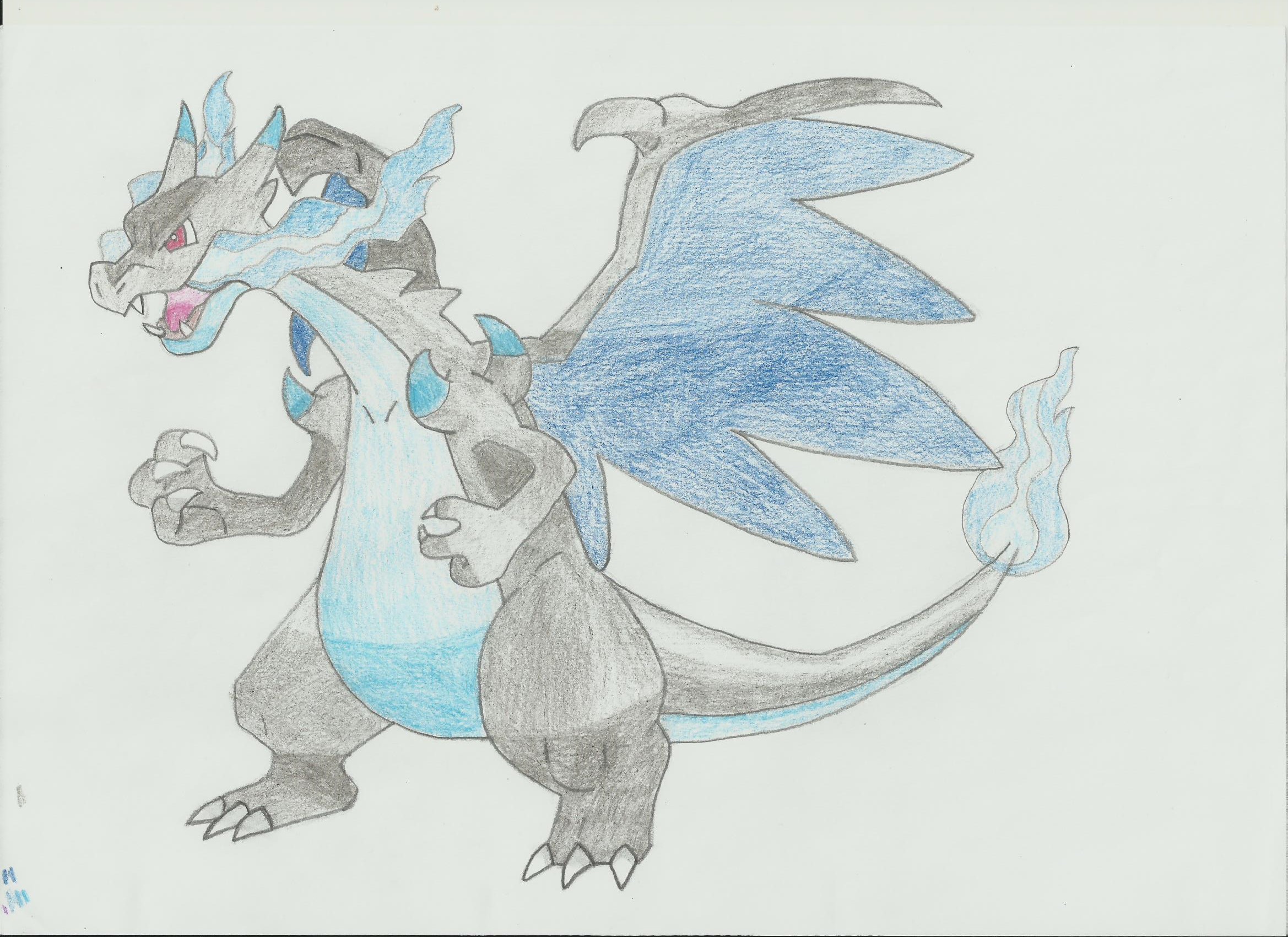 Mega Charizard X by Acedraigon on DeviantArt