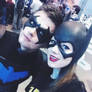 Nightwing and Batgirl