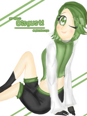 Disgust Ry's emotions Fanart by AqilahMarsya Disgust Ry's emotions Fanart by AqilahMarsya