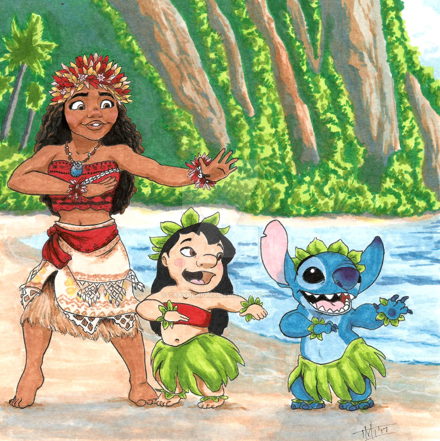 Disney Hula Dance Lessons by tarynenigma on DeviantArt