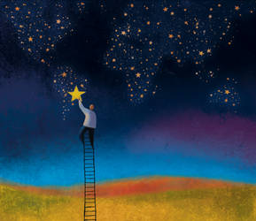 Ladder to the Stars by roweig