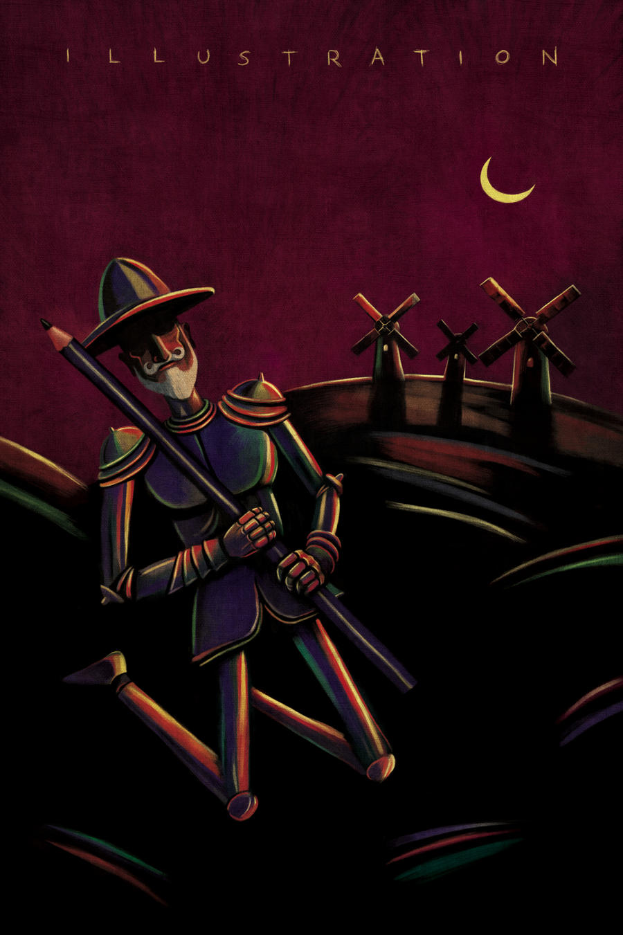 Illustration - Don Quixote