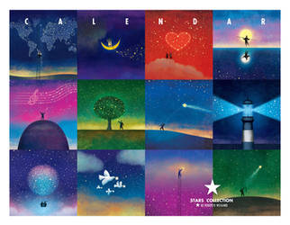 Calendar - Stars Collection by roweig