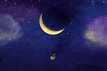 Lunar Flight by roweig