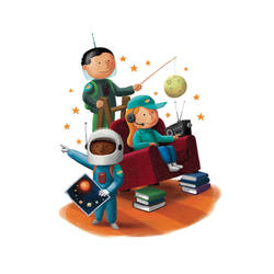 Astronauts by roweig