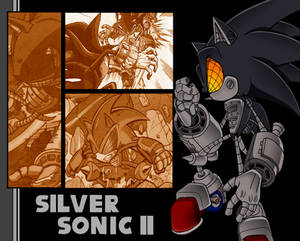 Silver Sonic Wallpaper