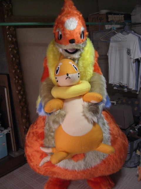 Floatzel fursuit 2