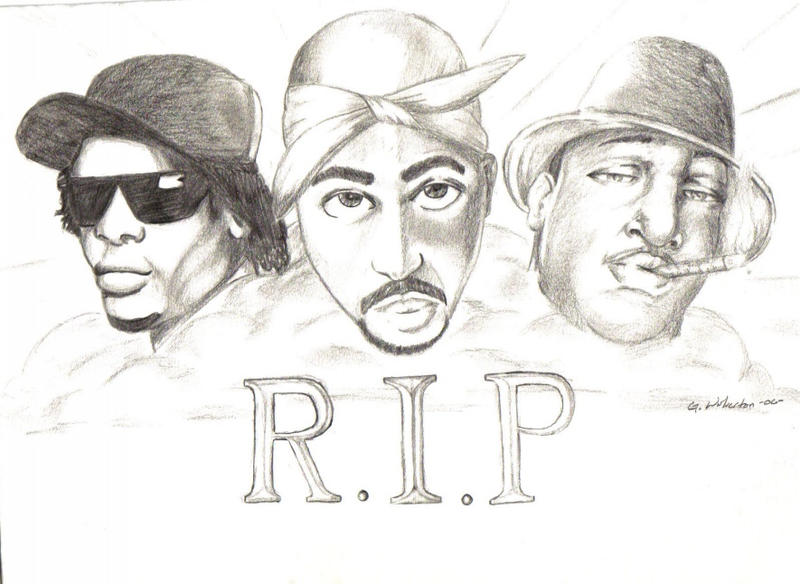 Legendary Rappers Drawing Kings of Rap by hitsenrugi on DeviantArt