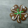 Gingerbread four leaf clover