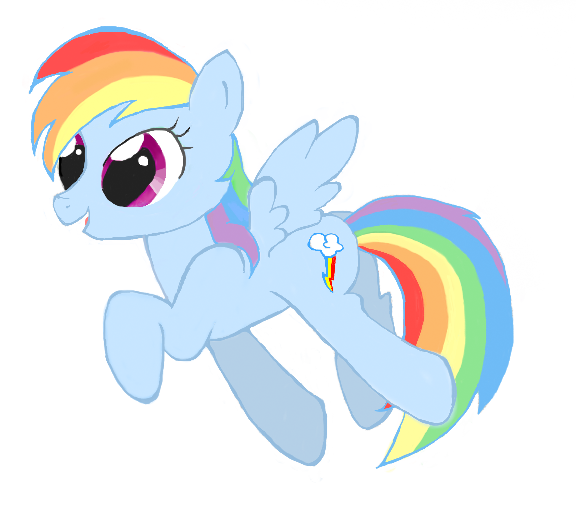 Baby Rainbow dash