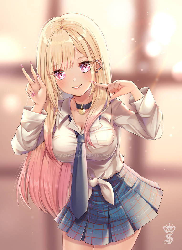 Kitagawa Marin Cute School Outfit By Saiyohime On DeviantArt kitagawa-marin-cute-school-outfit-by-saiyohime-on-deviantart