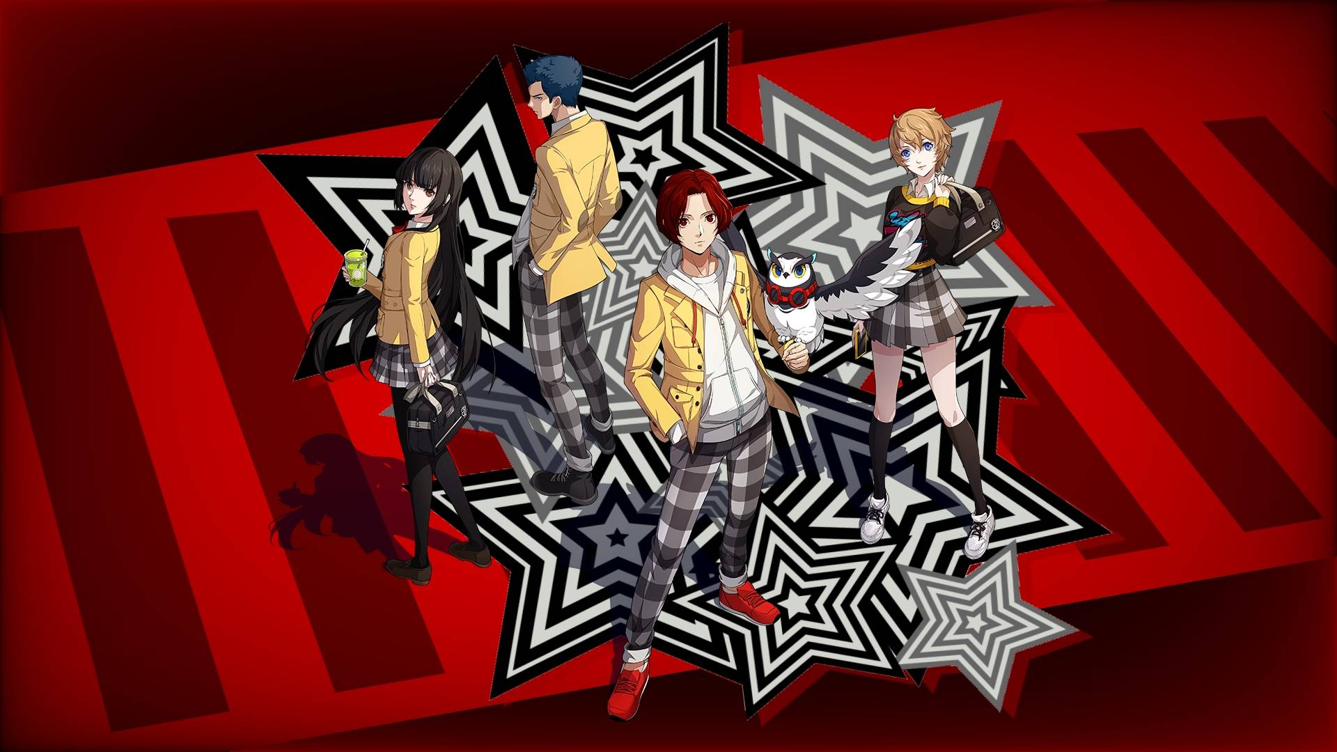 Persona Central on X: Persona 5: The Phantom X Character Art, Image  Gallery, New Music, Title Screen -    / X