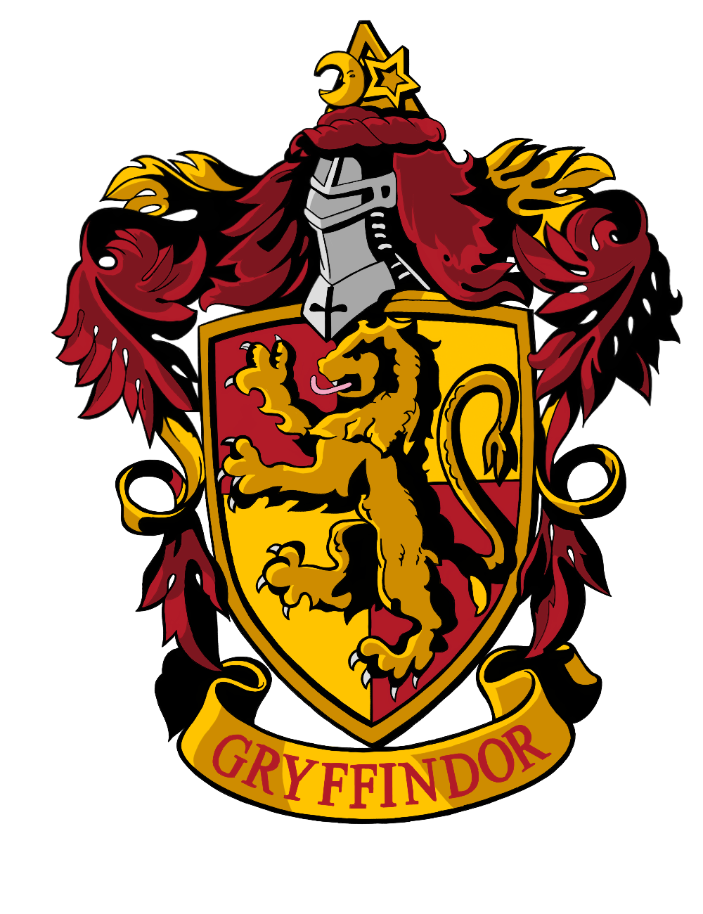 gryffindor-crest-by-readingnerd0415-on-deviantart for Free Printable Hogwarts House Banners Gryffindor Crest by ReadingNerd0415 on DeviantArt for Free Printable Hogwarts House Banners