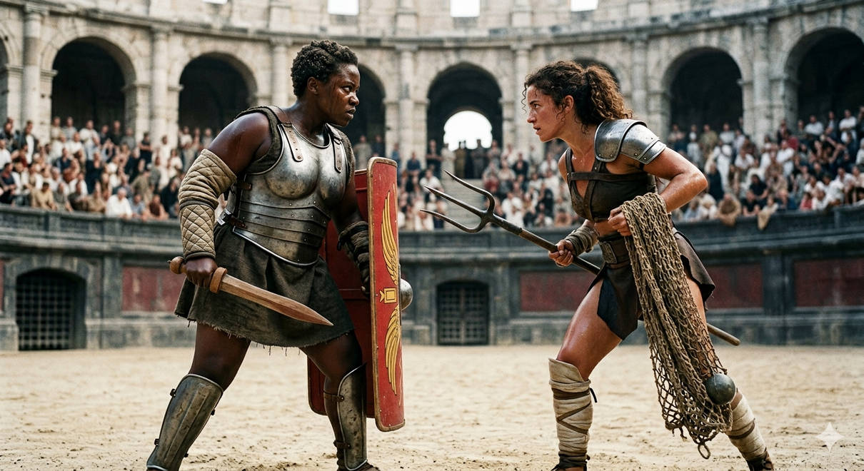Secutor vs Retiarius by MrEad26 on DeviantArt