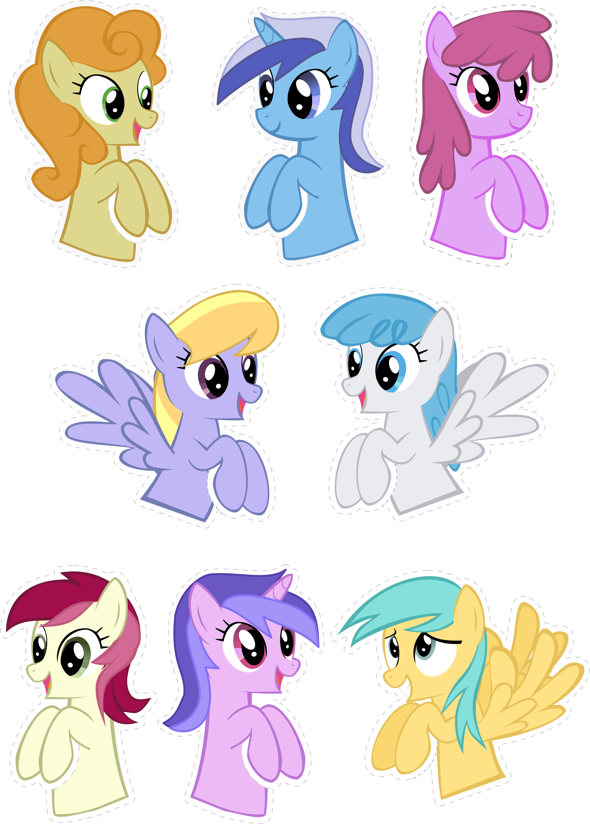 Pocket Pony Background Edition
