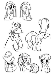 Pocket Pony Coloring Sheet III