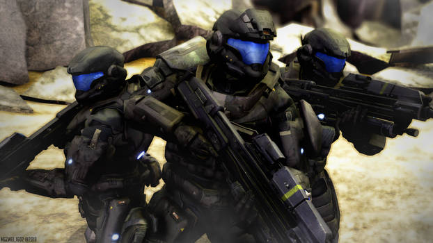 [MMD/HALO] Spartan IIIs/MJOLNIR MK.V[B]