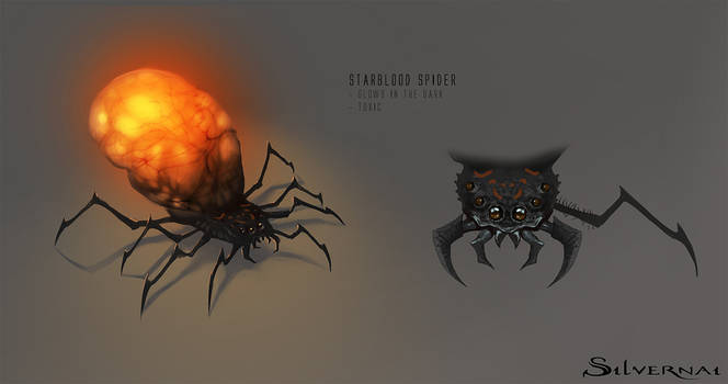 Silvernai: starblood spider