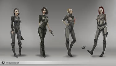 Sci-fi armor design