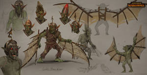 Total War: Warhammer Concept Art Goblin Doom Diver