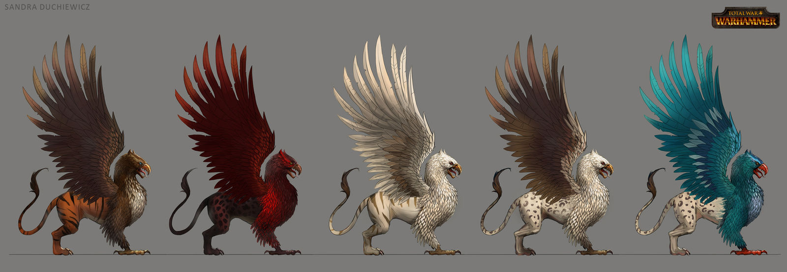 TW:WH Concept Art - Imperial Griffon by telthona