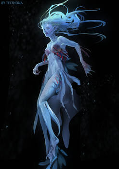 Mermaid Blue by telthona