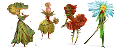 Floral fairies