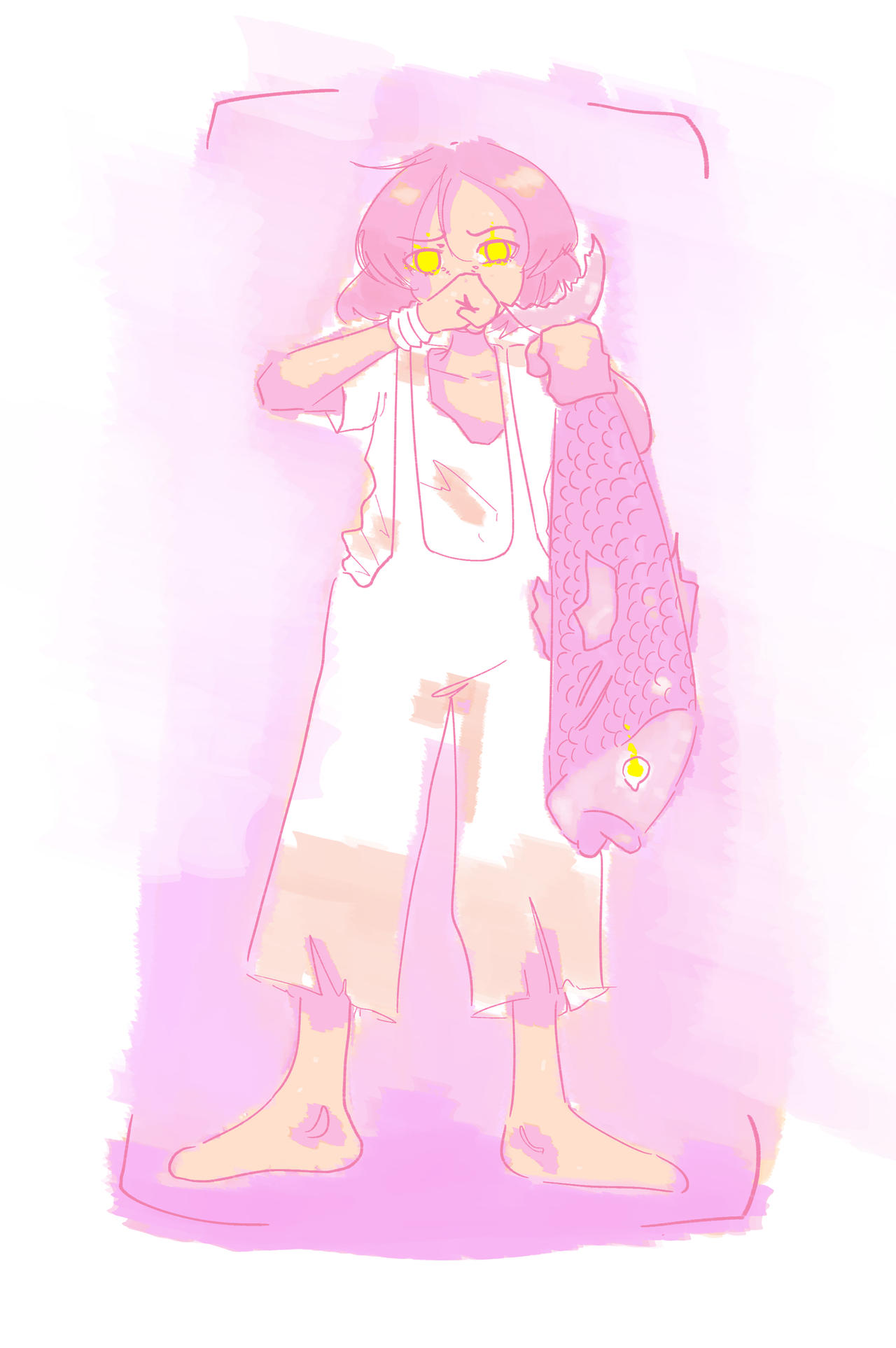 Fish Girl Fish girl by Fooyepont on DeviantArt