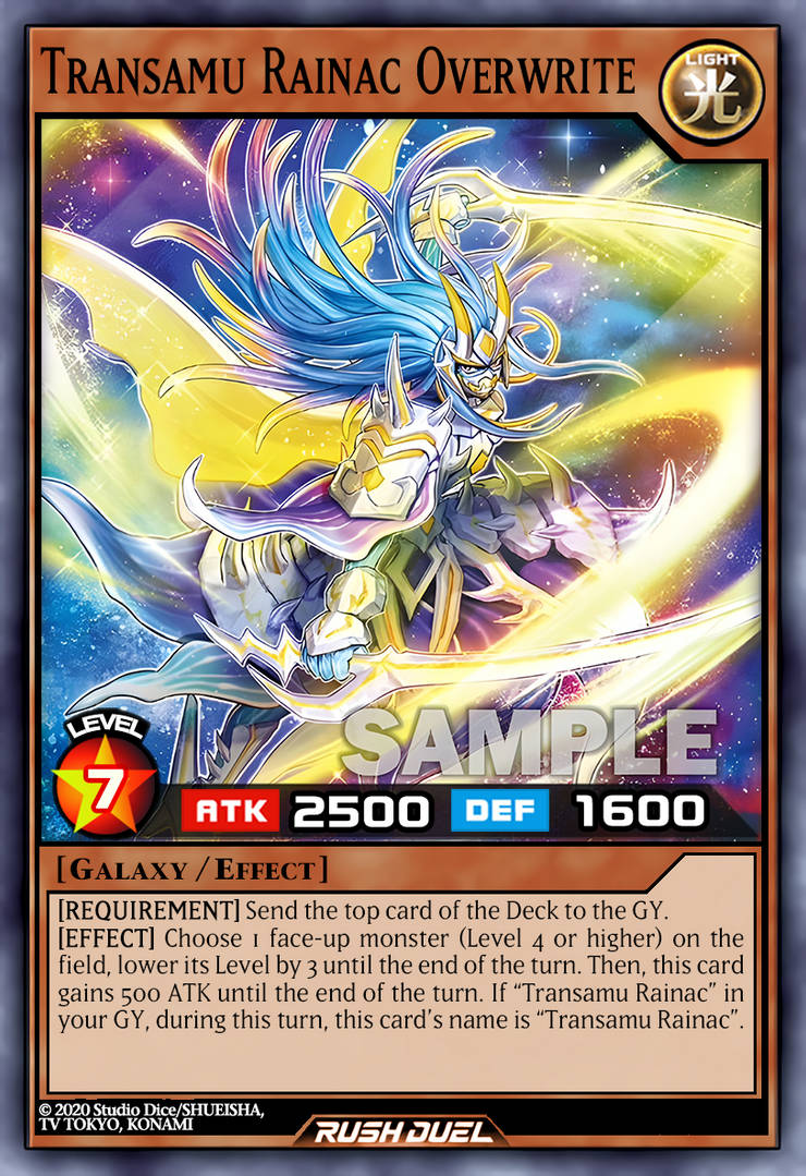 Transamu Rainac Overwrite by Moonstar8792 on DeviantArt