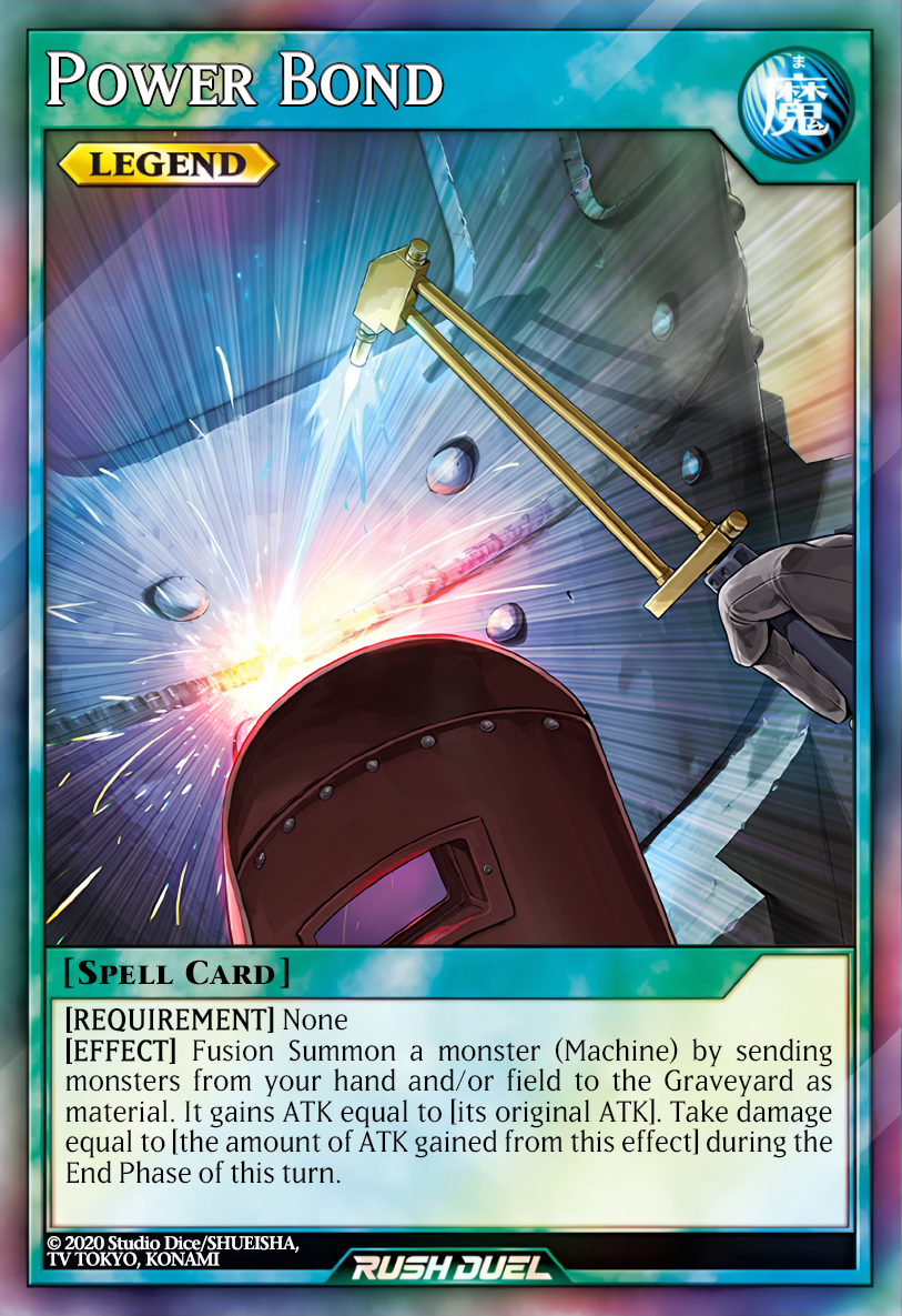 power bond yugioh card LED3-EN022 Yu-Gi-Oh! trading and collectible card game (TCG/CCG) Entering Bond the new Power