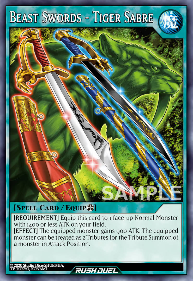 Beast Swords - Tiger Sabre by Moonstar8792 on DeviantArt