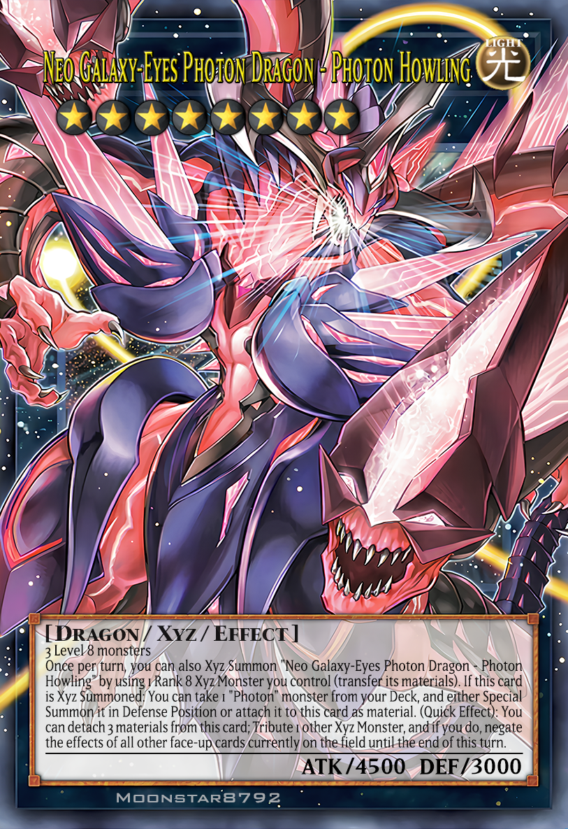 yugioh card neo galaxy eyes photon dragon Galaxy-Eyes - BLC1-EN070 - Common From the Galactic Overlord set Number 62: Galaxy-Eyes Prime Photon