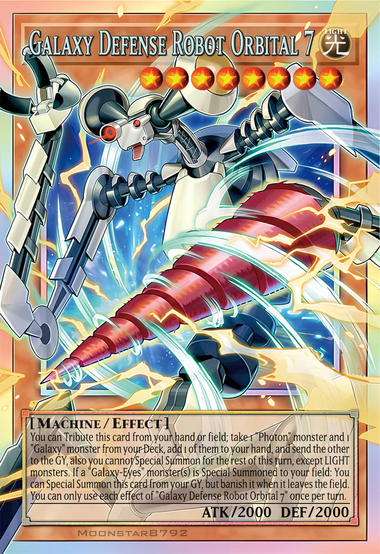 orbital 7 yugioh card Orbital 7 - Cosmo Blazer - YuGiOh