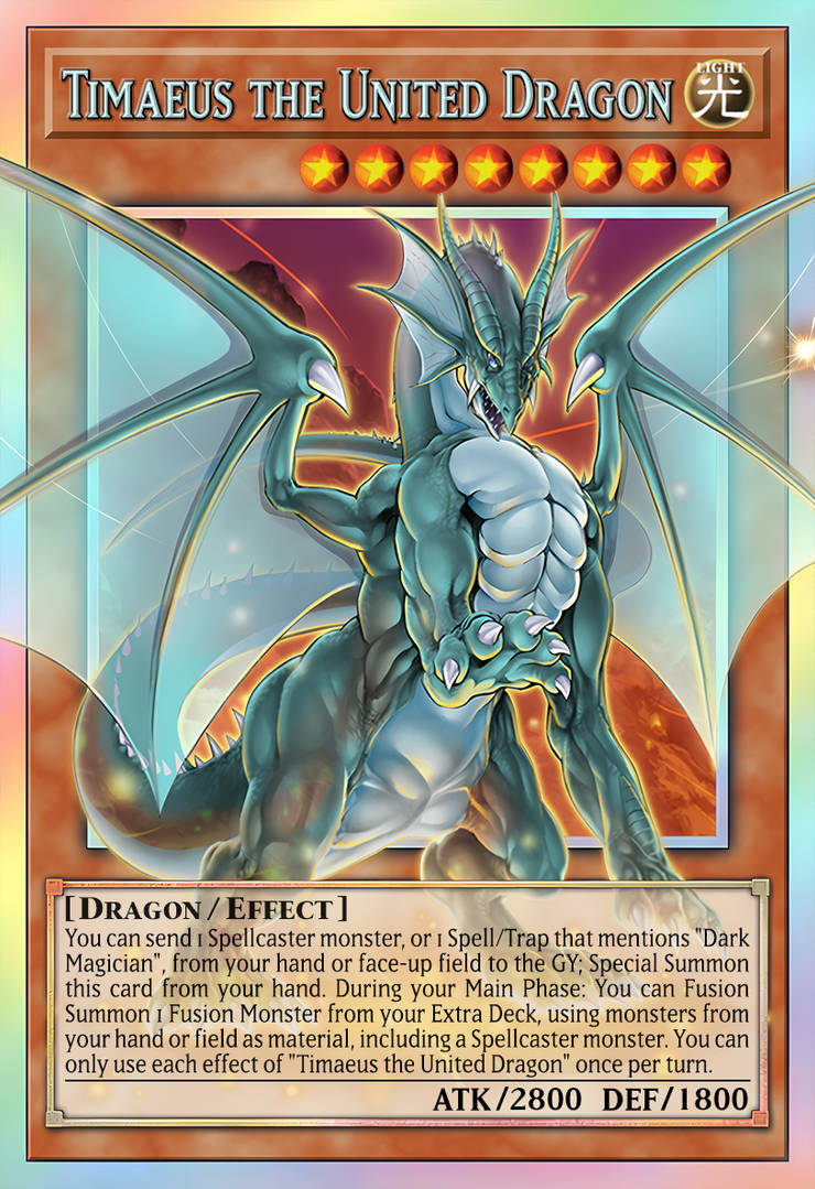 yugioh timaeus dragon card TTP1-JP018 The Eye of (UL) TCG Corner Oh trading and collectible card game (TCG/CCG) Timaeus the United Dragon |