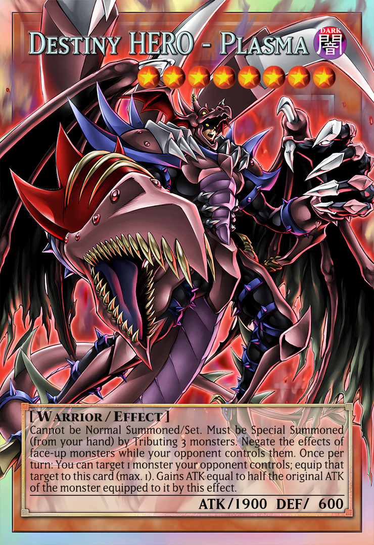 destiny hero plasma yugioh card QCAC-JP031 Once per turn Card Gallery:Destiny HERO - Plasma