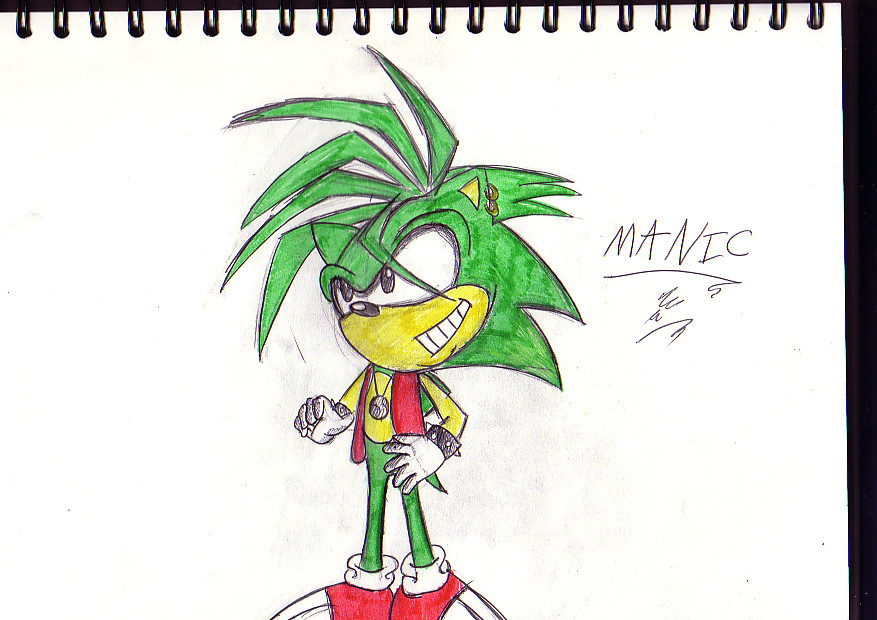 Manic the hedgehog