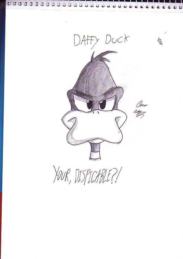 Daffy Duck by TheIcedWolf on DeviantArt