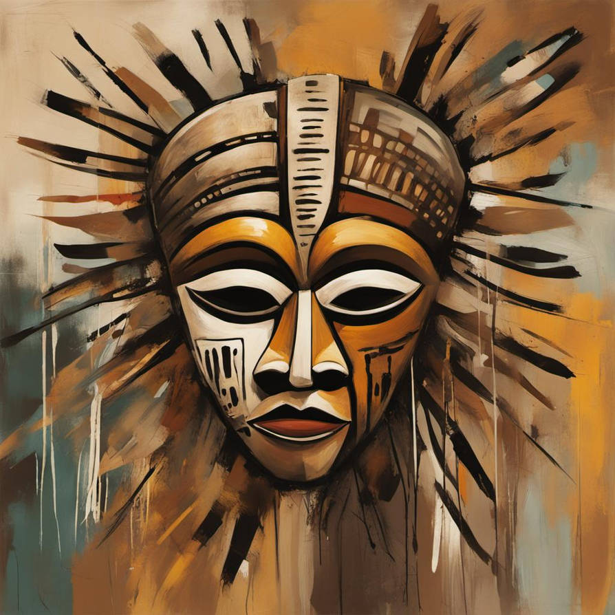 African Abstract Graphics African Abstract Painting #2 by justme777777 on DeviantArt